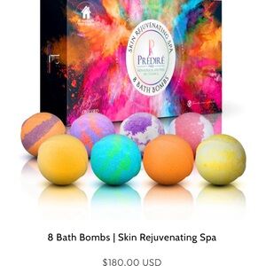 Prédire Paris Skin Rejuvenating Spa Bath Bombs Set